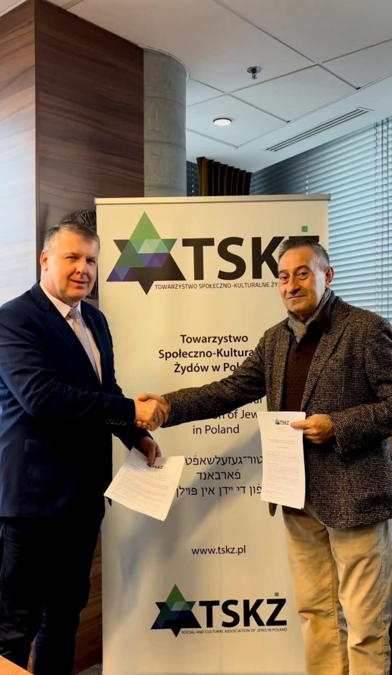 Fundacja Wspólne Korzenie Partnerem Towarzystwa Społeczno-Kulturalnego Żydów w Polsce
